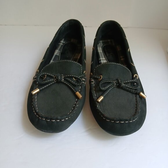 B.O.C. by Born Concept 'Holland' Black Suede Driving Moccasins Sz 8M - Picture 3 of 11